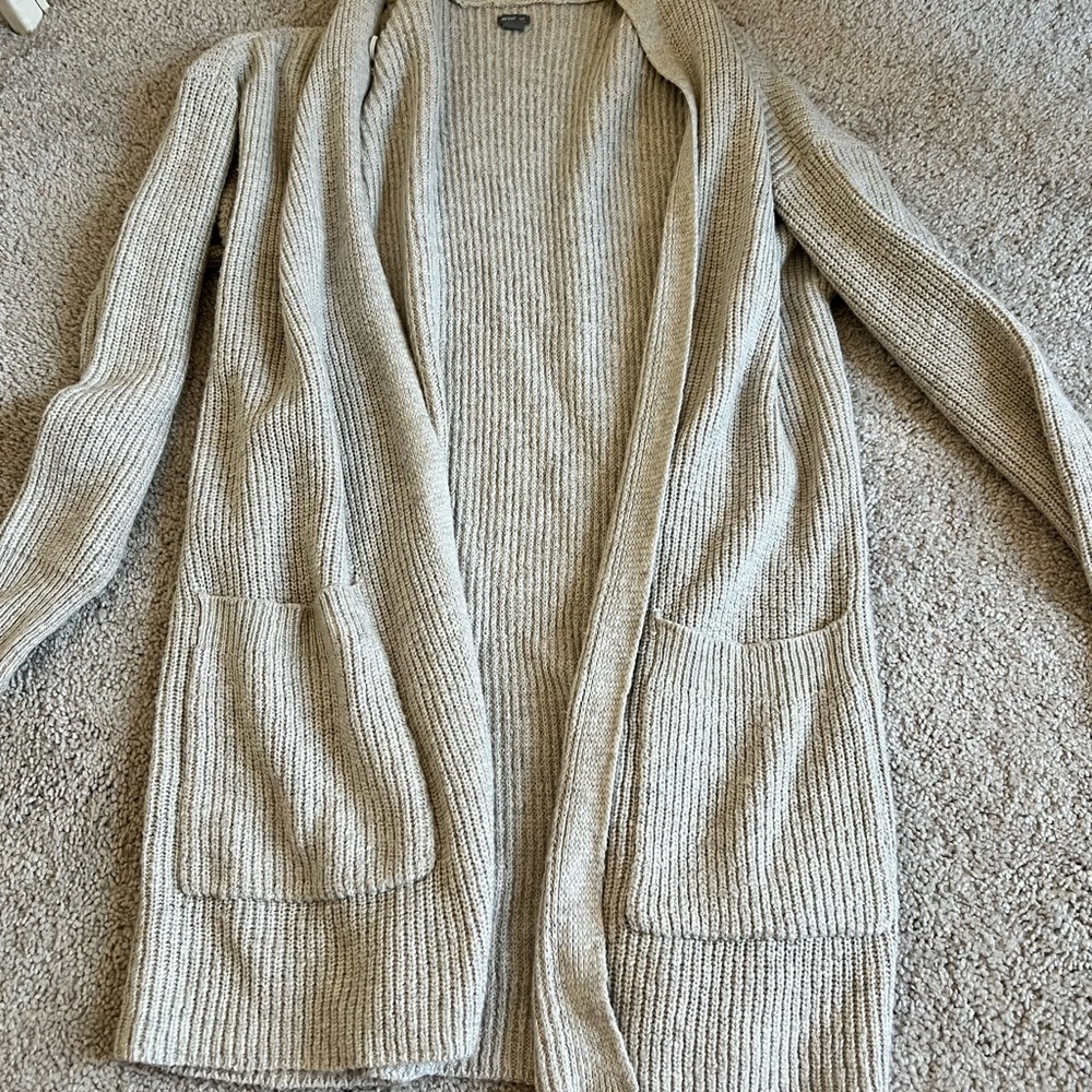 Aerie Light Tan Women's Cardigan